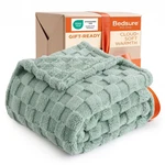 Bedsure Gentlesoft Sage Green Throw Blanket (50" X 60"), 01. Fixed Price $25.59.