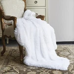 White Regal Comfort Oversized Throw Sherpa Ultra Plush Soft Blanket 50 X 60. Fixed Price $33.62.
