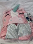 Your Zone Pink Unicorn Hooded Throw Blanket 40 In. X 50 Nwt. Fixed Price $14.85.