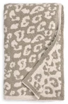 Barefoot Dreams Cozychic In The Wild Throw Blanket 54 X72 - Dark Khaki/stone. Fixed Price $125.00.