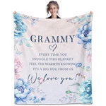 Grammy Blanket Gifts Grandma Birthday Mothers From Grandkids 60X50 Inch. Fixed Price $40.92.