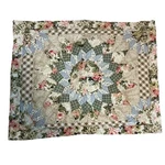 Lonestar Quilt Pilow Standard Set (2) Only Hand Stitched Colorful. Fixed Price $29.99.