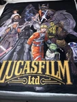 Star Wars Sherpa Plush Throw Blanket 50 X 60 Lucasfilm Northwest. Fixed Price $24.89.