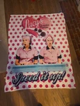 New Love Lucy Chocolate Factory Plush Fleece Throw Gift Blanket Ethel Episode. Fixed Price $9.59.