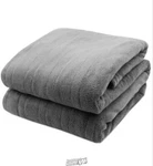 Pure Warmth Microplush Electric Heated Warming Throw Blanket Grey 6 Setting. Fixed Price $39.99.