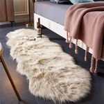 Area Rug 2 6 Sheepskin Ultra Soft Fluffy Shaggy Faux Fur Beige Easyjoy Seat. Fixed Price $51.99.