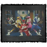 Power Rangers Blanket, 50"X60" Stance Woven Cotton Blend Throw. Fixed Price $46.99.