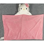 Sanrio Hello Kitty Hooded Throw Blanket Os Pink Faux Fur Plush. Fixed Price $21.99.