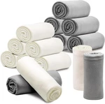 12PCS Fleece Throw Blankets Bulk 60 X 50 In Soft Fabric Warm. Fixed Price $47.99.