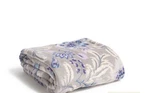 Vera Bradley Nwt Essential Fleece Throw Blanket Venetian Paisley Ice Blue 50X80. Fixed Price $39.99.