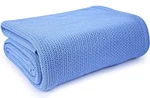 Linteum Textile Supply Blue Hospital Thermal Blanket 66X90 Inch 100% Cotton, Sof. Fixed Price $33.91.