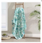 Tommy Bahama Tropical Soft Throw Blanket Plush Fleece Weekend Green 50 X 70. Fixed Price $19.99.