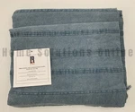 Pottery Barn Turkish Cotton Striped Tassel Throw Blanket Gray #S4074. Fixed Price $69.99.