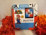 Super Mario Silky Soft Throw Blanket 40" X 50" New. Fixed Price $19.89.