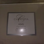 Charisma 3PC King Duvet Set 310TC Ivory Nip $395 Very Soft Beautiful. Fixed Price $139.22.