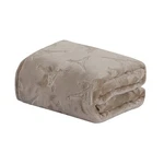 Plazatex Eiffel Tower Embossed Throw Blanket 2 Pack 50" 60" Taupe. Fixed Price $27.90.