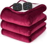 Bedsure Queen Heated Blanket Burgundy. Fixed Price $52.60.