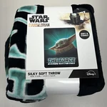 Star Wars Mandalorian Mystic Child Silk Touch Throw Blanket, 46" X 60". Fixed Price $16.10.