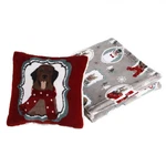 Cannon Cats And Dogs Puppy Velvet Plush Soft Throw Blanket & Pillow Set. Fixed Price $14.98.