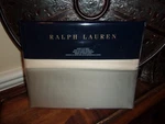 Ralph Lauren Hathersage Emilia Hollywood Cream Blue Queen Flat Sheet. Fixed Price $75.19.