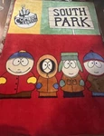 South Park Comedy Central Blanket/throw 60 X 87 Thick Plush Rare Vintage. Fixed Price $79.00.