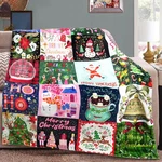 Christmas Bohemia Print Throw Blanket Soft Cozy Living Room Decor 50X60. Fixed Price $29.37.