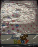 New 2 Pack Always Baby Trademark Of Gerber Flannel Receiving Blankets. Fixed Price $6.99.
