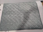 Threshold Standard Luxe Diamond Stitch Velvet Quilt Sham Light Gray (20 26). Fixed Price $5.89.
