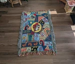 Buc-ee Beaver Believer Peace Love Woven Tapestry Throw Blanket. Fixed Price $59.90.