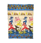 Vintage Mighty Morphin Power Rangers 1994 Twin Comforter Blanket Rare Dbl Sided. Fixed Price $59.99.