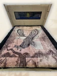 BM118 Solaron Blanket Korean Mink - Eagle Black King. Fixed Price $79.99.