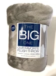 Nwt The Big One Oversized Super Soft Plush Throw, 5 Ft. X 6 - Gray. Fixed Price $26.99.