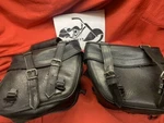 Harley River Road Honda Yamaha Suzuki Throw Over Saddlebags. Fixed Price $48.98.