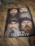 Duck Dynasty A&e 4-FACE Fleece Blanket. Fixed Price $19.97.