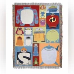 Disney Pixar Character Throw Blanket. Fixed Price $30.78.