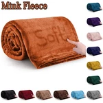 Mink Fleece Luxury Bed Blankets Throws Soft Large Warm Twin Queen. Fixed Price $20.31.