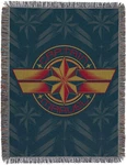 Northwest Marvel Captain Woven Taperstry Throw Blanket 48X60. Fixed Price $22.99.