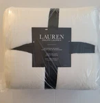 Lauren Ralph Micromink Plush Blanket Hollywood Cream King Size 108X90 Nwt. Fixed Price $69.88.