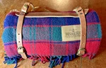 Pendleton Motor Robertson Wool Blanket Leather Strap Throw 52" X 66" Nwt. Fixed Price $125.00.