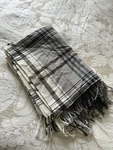 Ikea Hermine Wool Blend Blanket Couch Throw Beige Brown Plaid 47 X 71. Fixed Price $29.99.