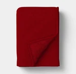 Soft Cozy Sherpa Gauze Throw Lap Blanket Red Target Threshold Gift Summer New. Fixed Price $16.95.