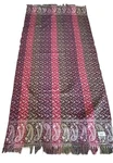 Tibet Paisley Throw Shawl Handloomed Reversible Yak Wool Blend 80 X 40. Fixed Price $32.99.