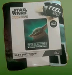 Star Wars The Mandalorian Force Strong With This Child Throw Blanket 46X60IN. Fixed Price $19.95.