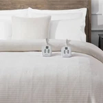Brookstone Full/queen Heated Chenille Knit Blanket Ivory. Fixed Price $59.00.