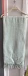 Roca Home Portugal Waffle Weave Knit Cotton Mint Green Throw Blanket 50" X 67". Fixed Price $49.99.