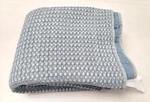 Levtex Home Mills Waffle Stitched Quilted Throw 60" 50" Blue. Fixed Price $54.99.
