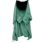 Marvel Pillowfort Hulk Wearable Throw Blanket Kids Green Faux Fur Hooded 40X50. Fixed Price $21.00.