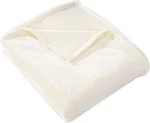 Flannel Fleece Throw Blanket Ivory - Super Soft Plush Microfiber Solid. Fixed Price $20.99.