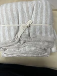 Pure Era Classic Stripe Jersey Knit Duvet Cover Set 100% Cotton Super Soft. Fixed Price $50.00.
