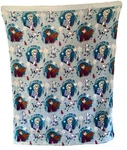 Disney Frozen Toddler Fleece Baby Blanket Satin Trim Lovey Sisters Anna Elsa. Fixed Price $14.95.